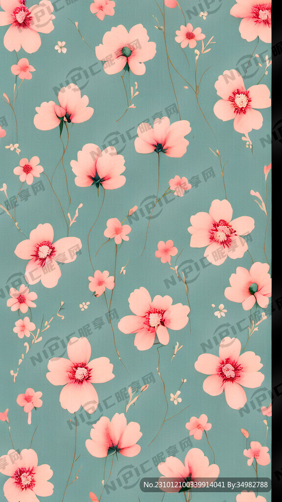 布纹 小碎花 小清新 背景
