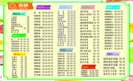 泉钟奶茶价目表