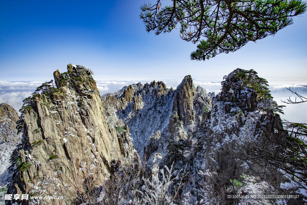 绝色黄山