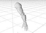C4D模型 机械手  
