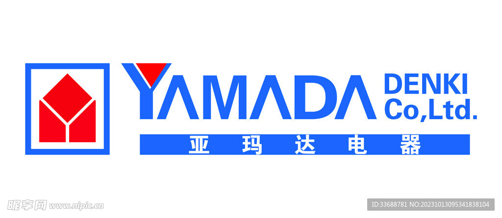 亚马达电器矢量logo