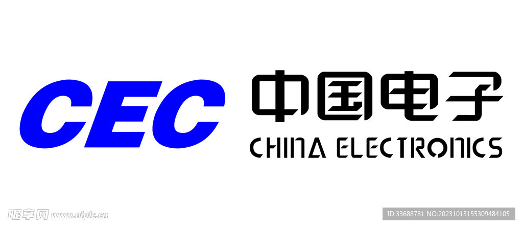 中国电子矢量logo