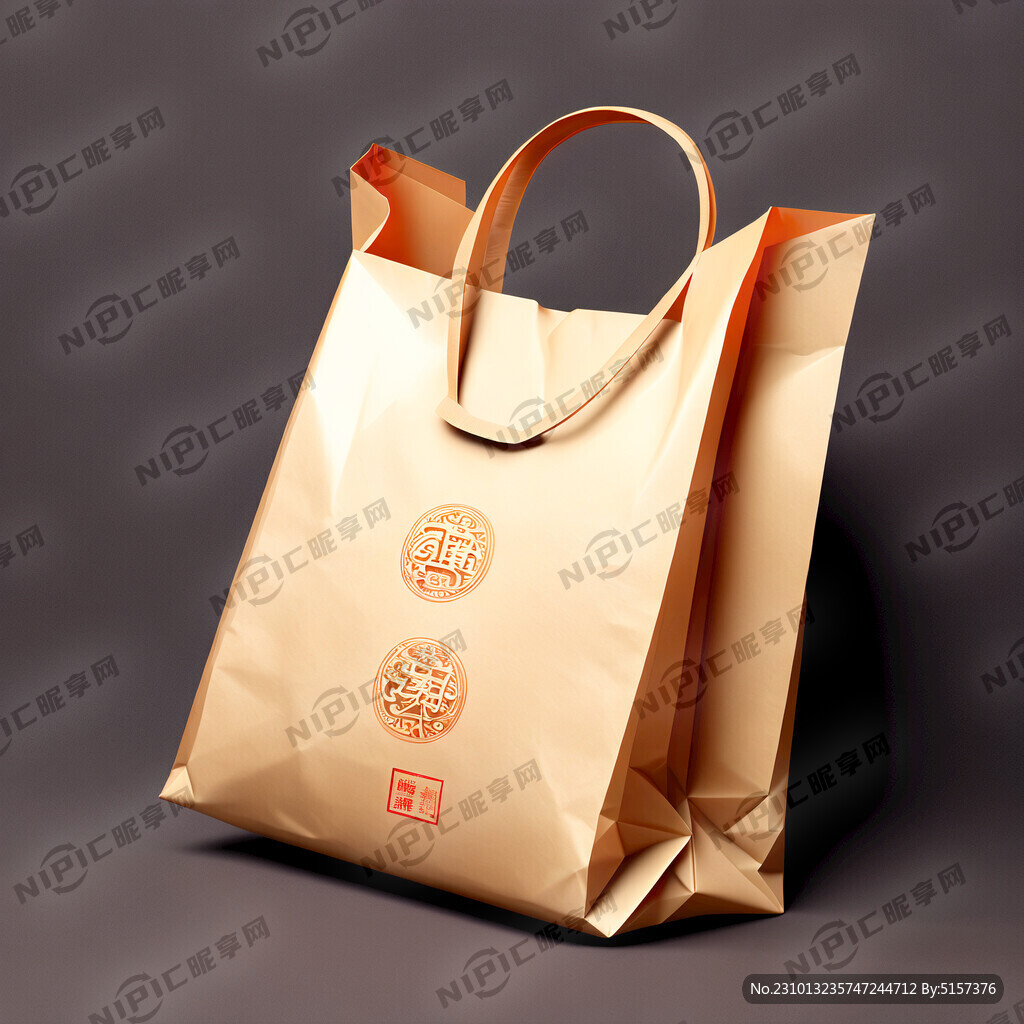 手提纸袋 东南亚元素 高端