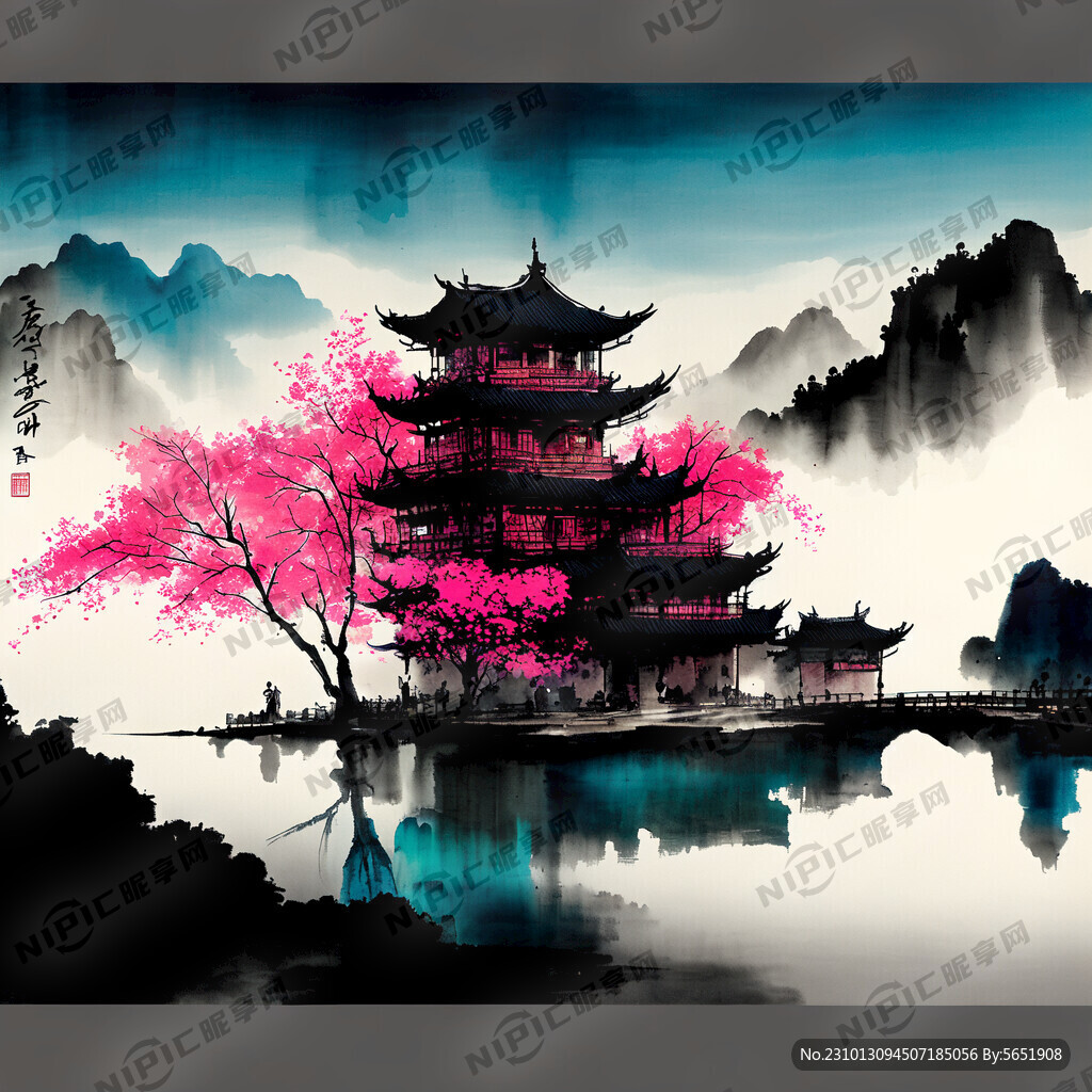 中国风贵州黔西南特色风景广告背