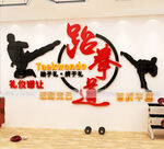 跆拳道文化墙