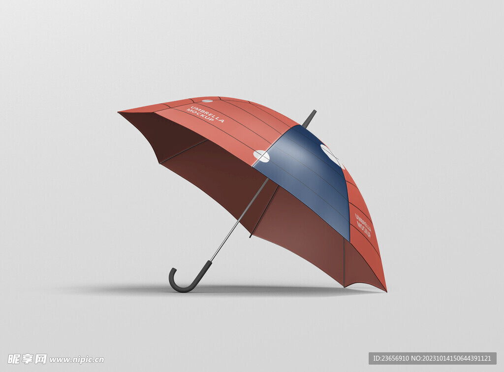 遮阳雨伞广告模型样机 