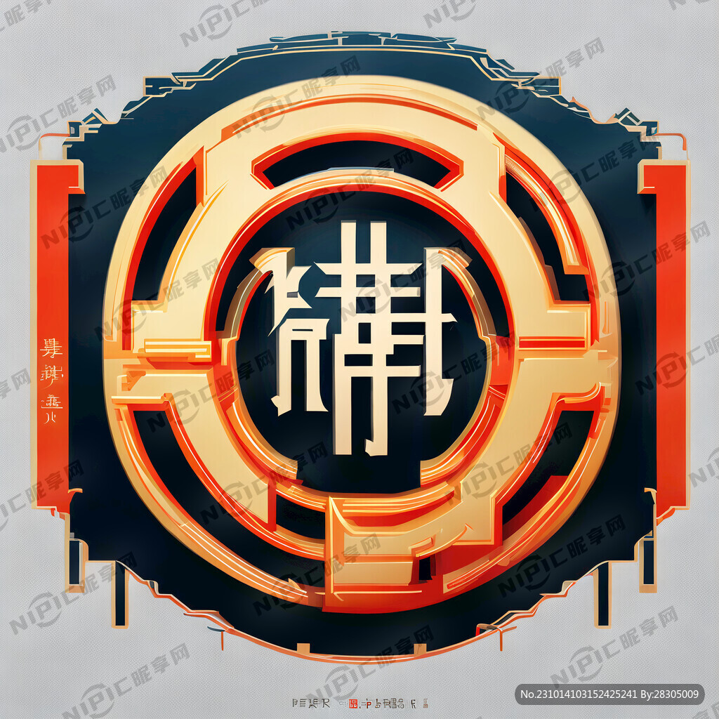 做个中文标志名字叫禾辰广告要有