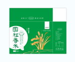 圆粒香大米礼盒包装箱
