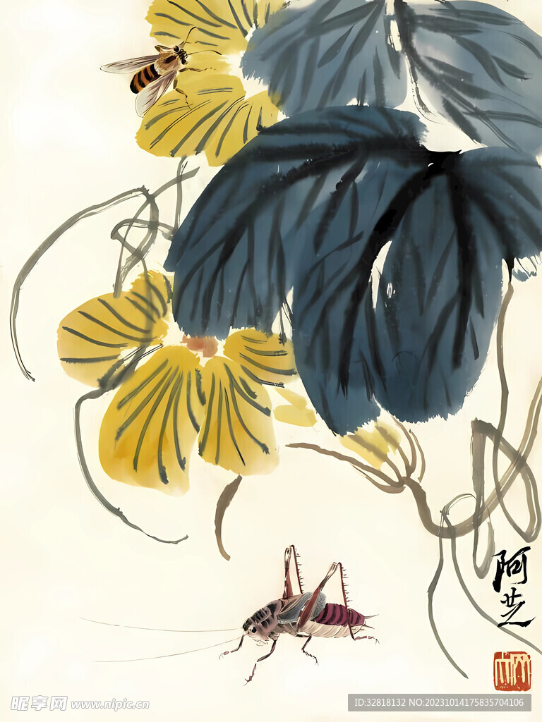 齐白石葫芦