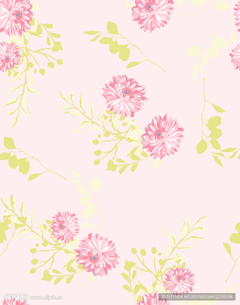 手绘花