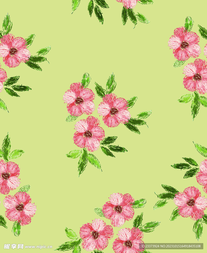 手绘花