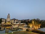 别墅区夜景
