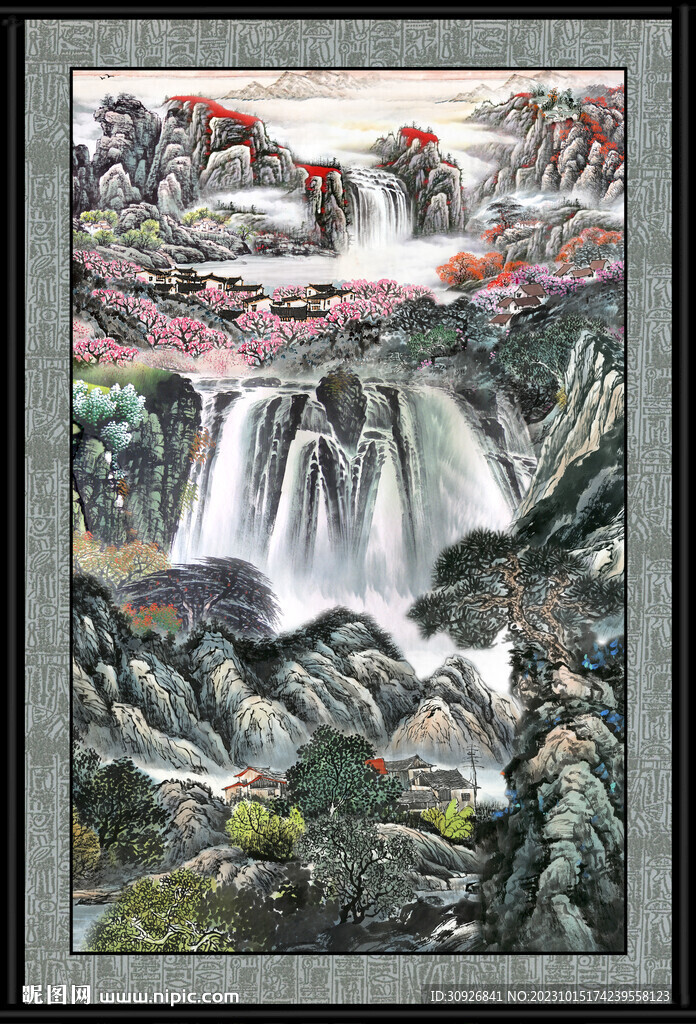 山水画 