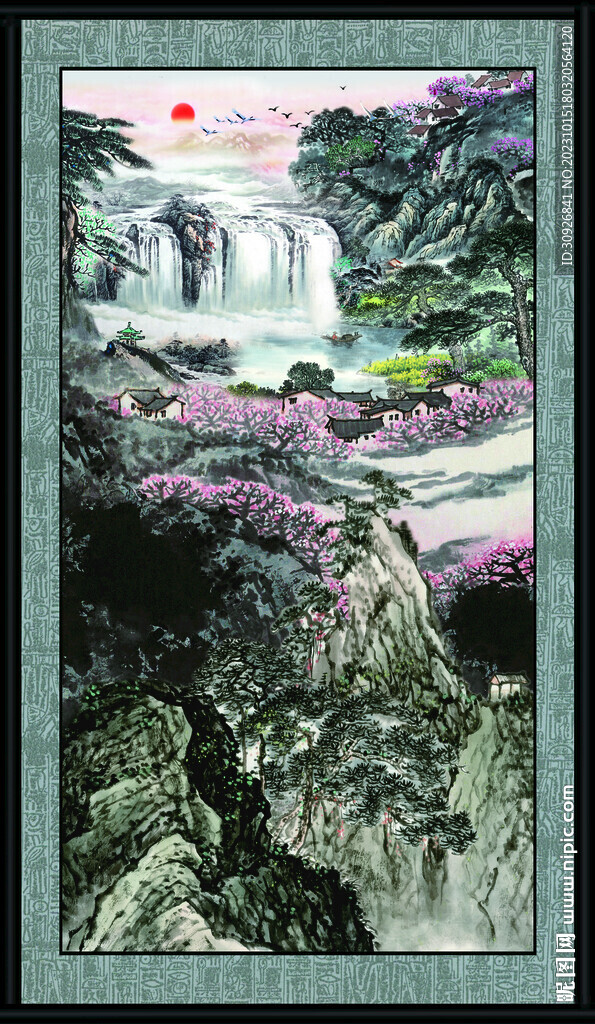 山水画 