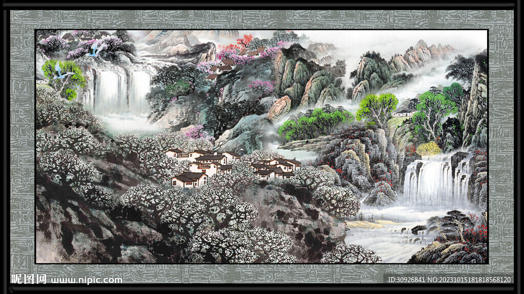 中国山水画 