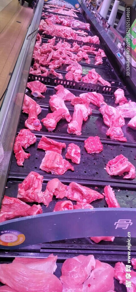 超市的猪肉