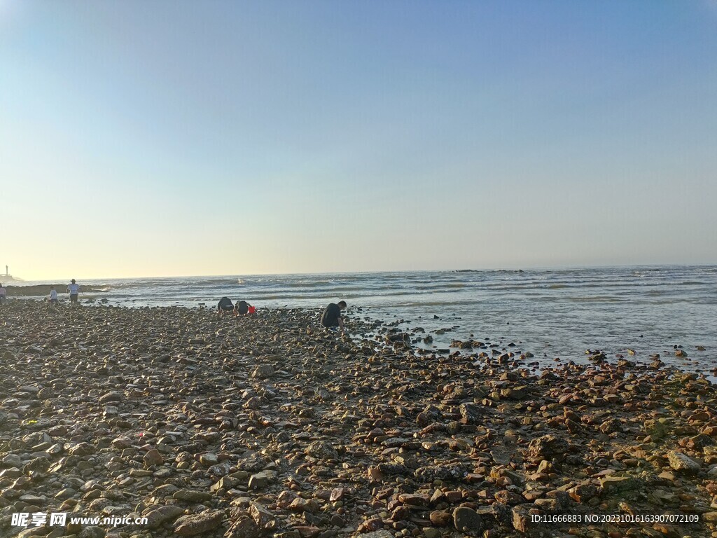 山东日照海边