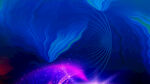 现代抽象蓝色波浪背景紫色素材