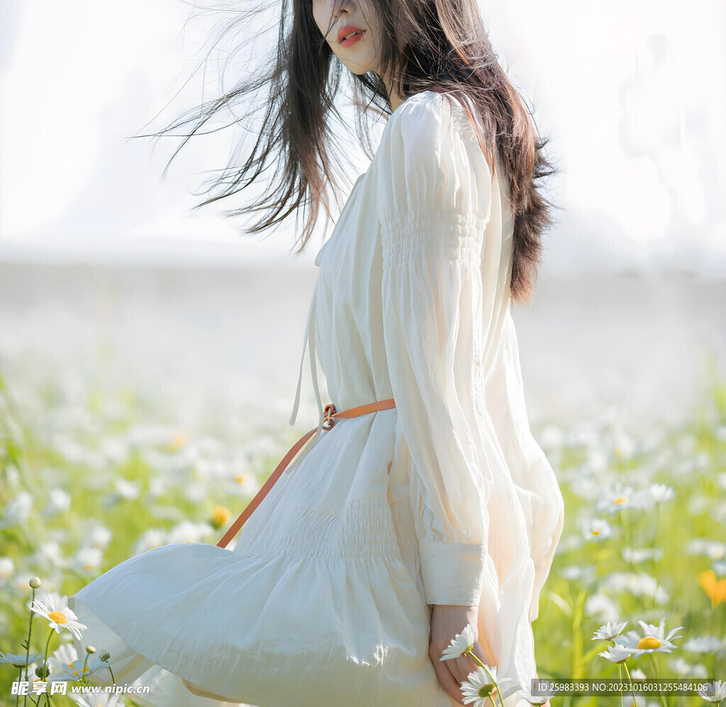 休闲的女孩