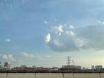 城市天空云层