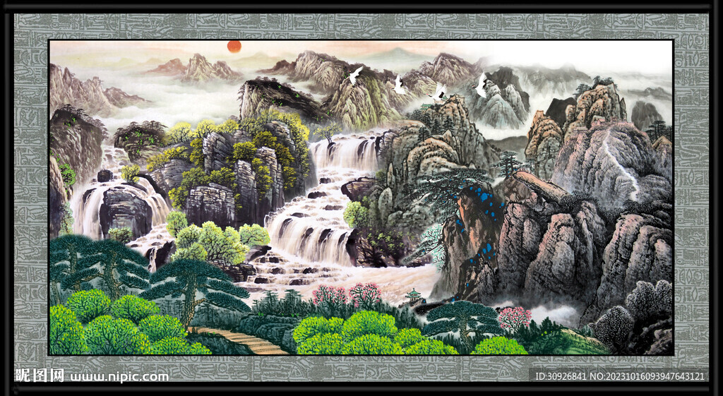 中国山水画 