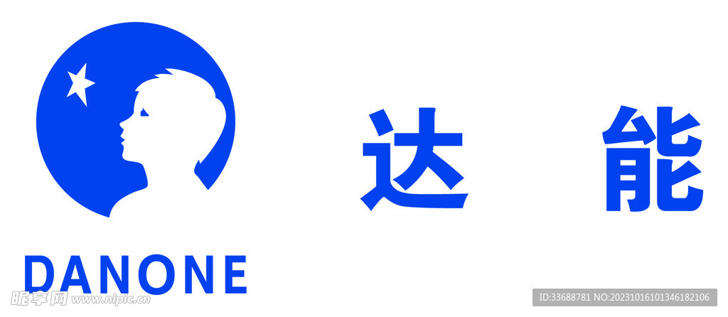 达能集团矢量logo