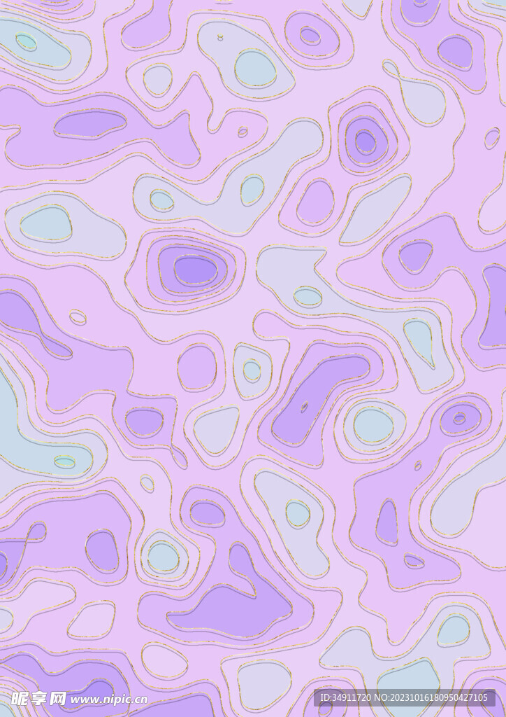 紫色波动迷彩
