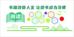 校园阅读文化墙