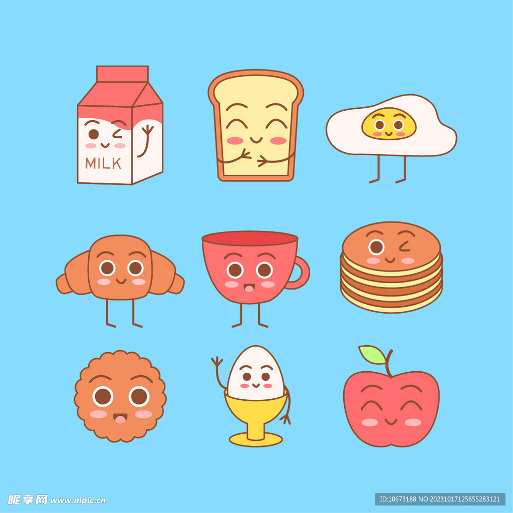 可爱美食