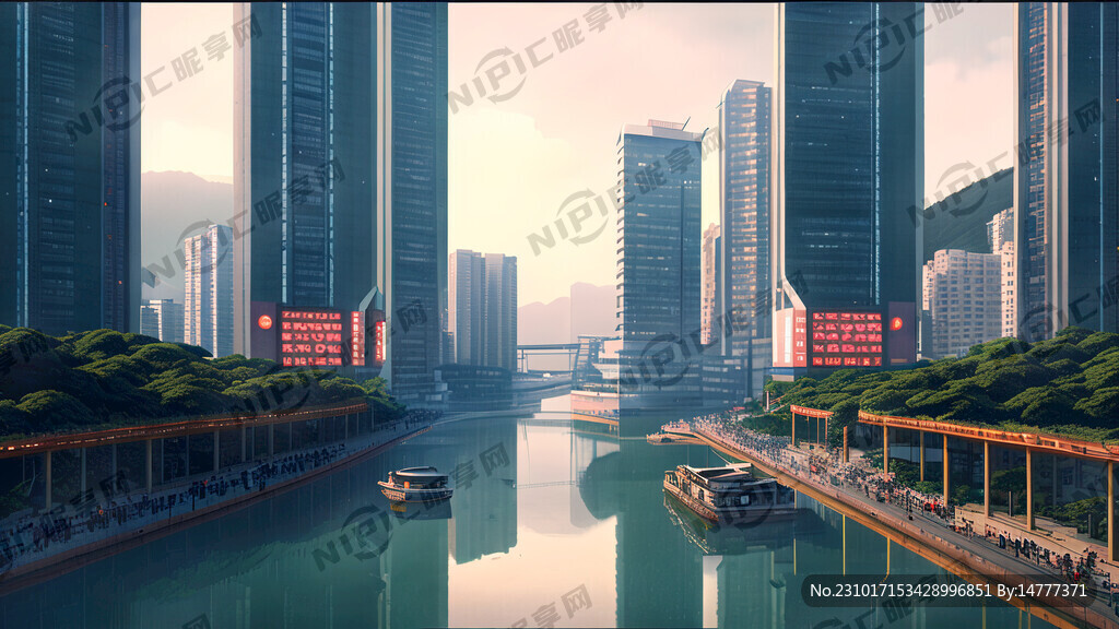 粤港澳大湾区 元宇宙 科技感