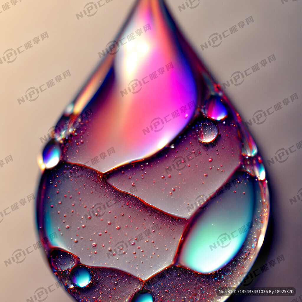 纹理 水珠 晶莹剔透