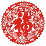 2024年窗花模板