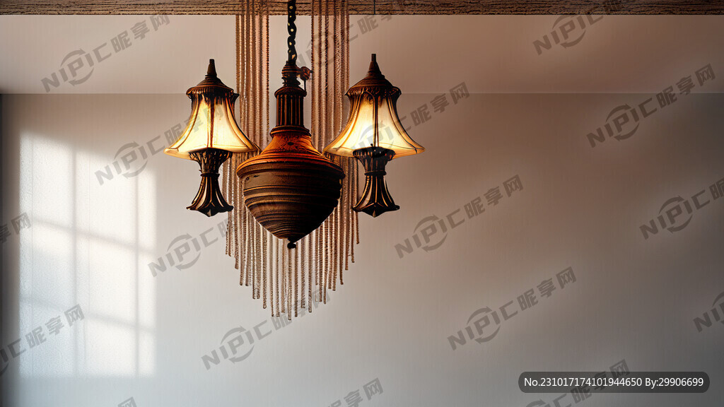 有纹理带灯吊顶