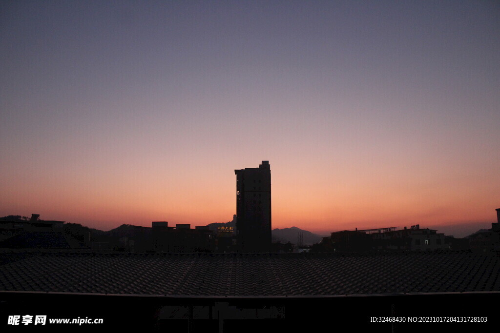 城市的天空