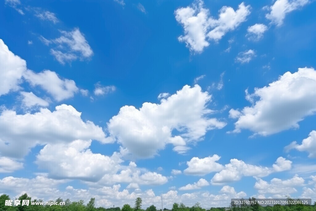蓝天白云