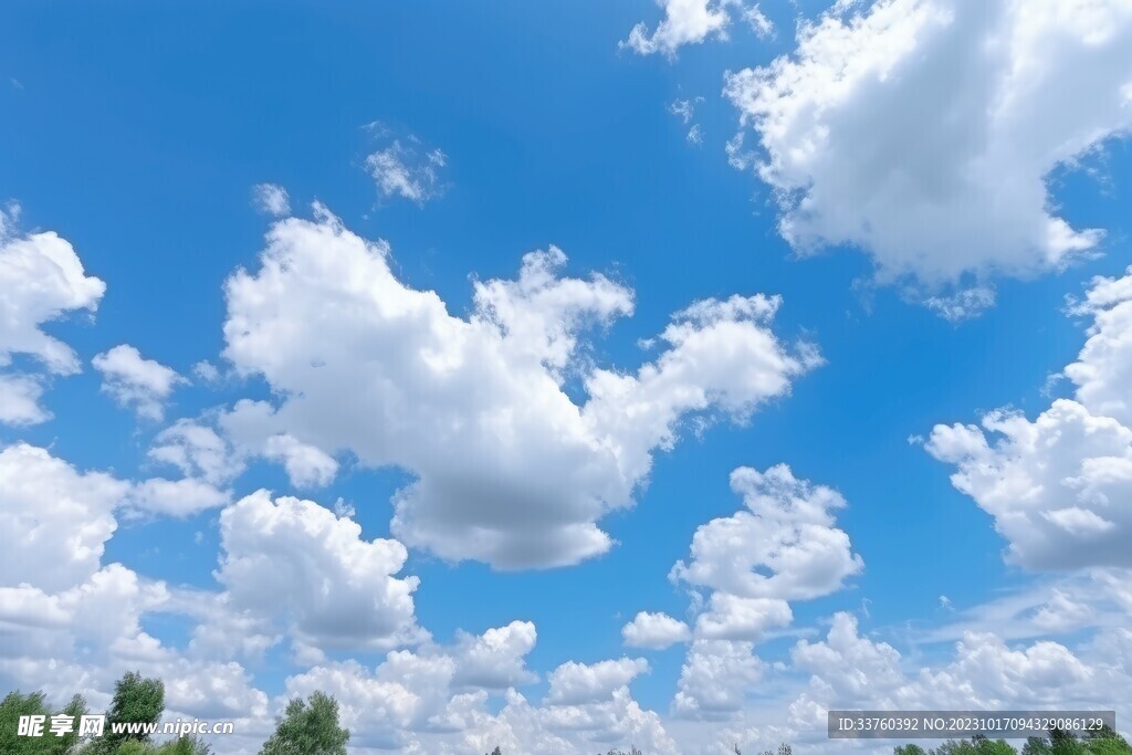 蓝天白云