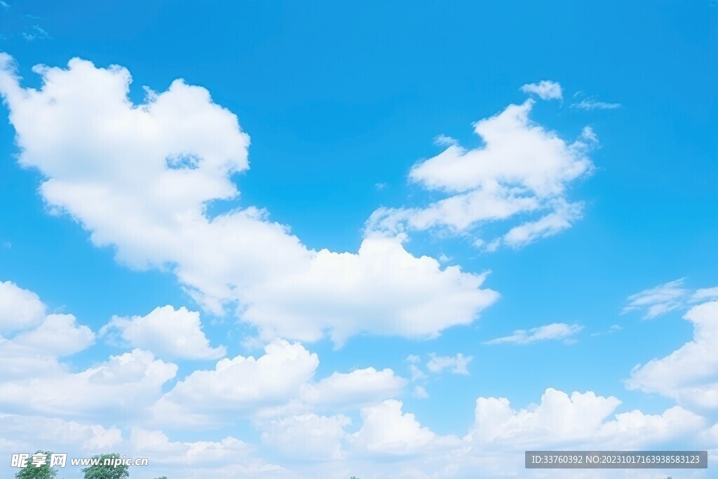 蓝天白云