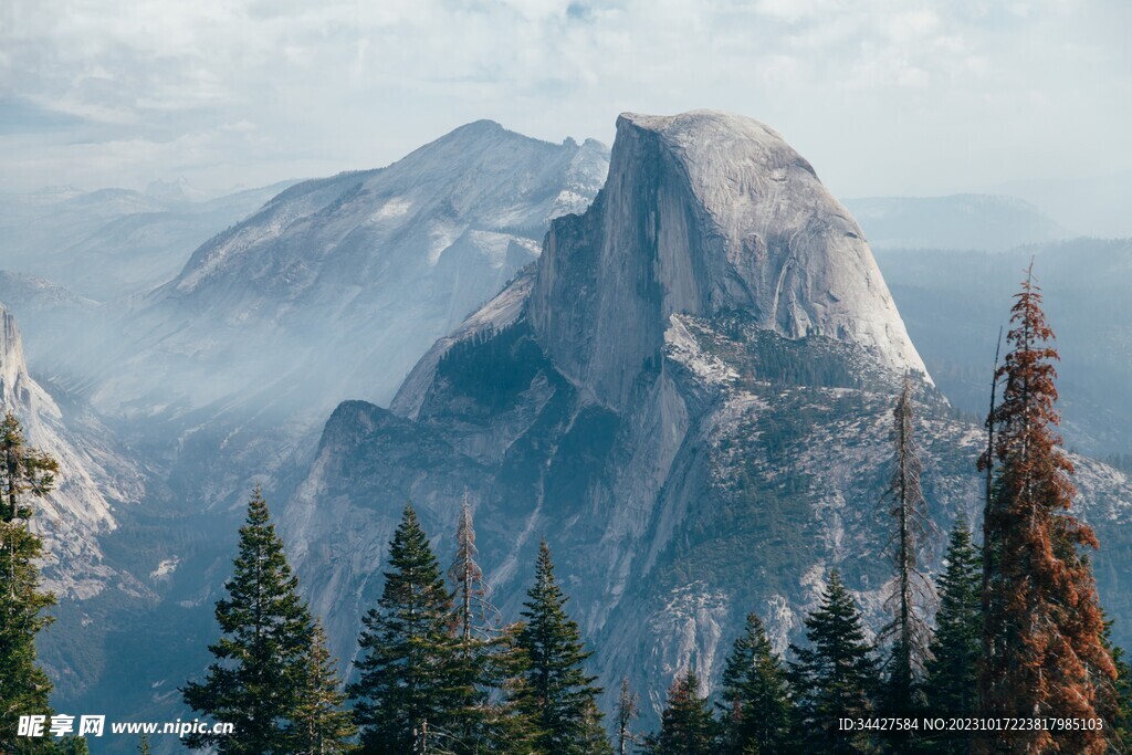 山崖风景 