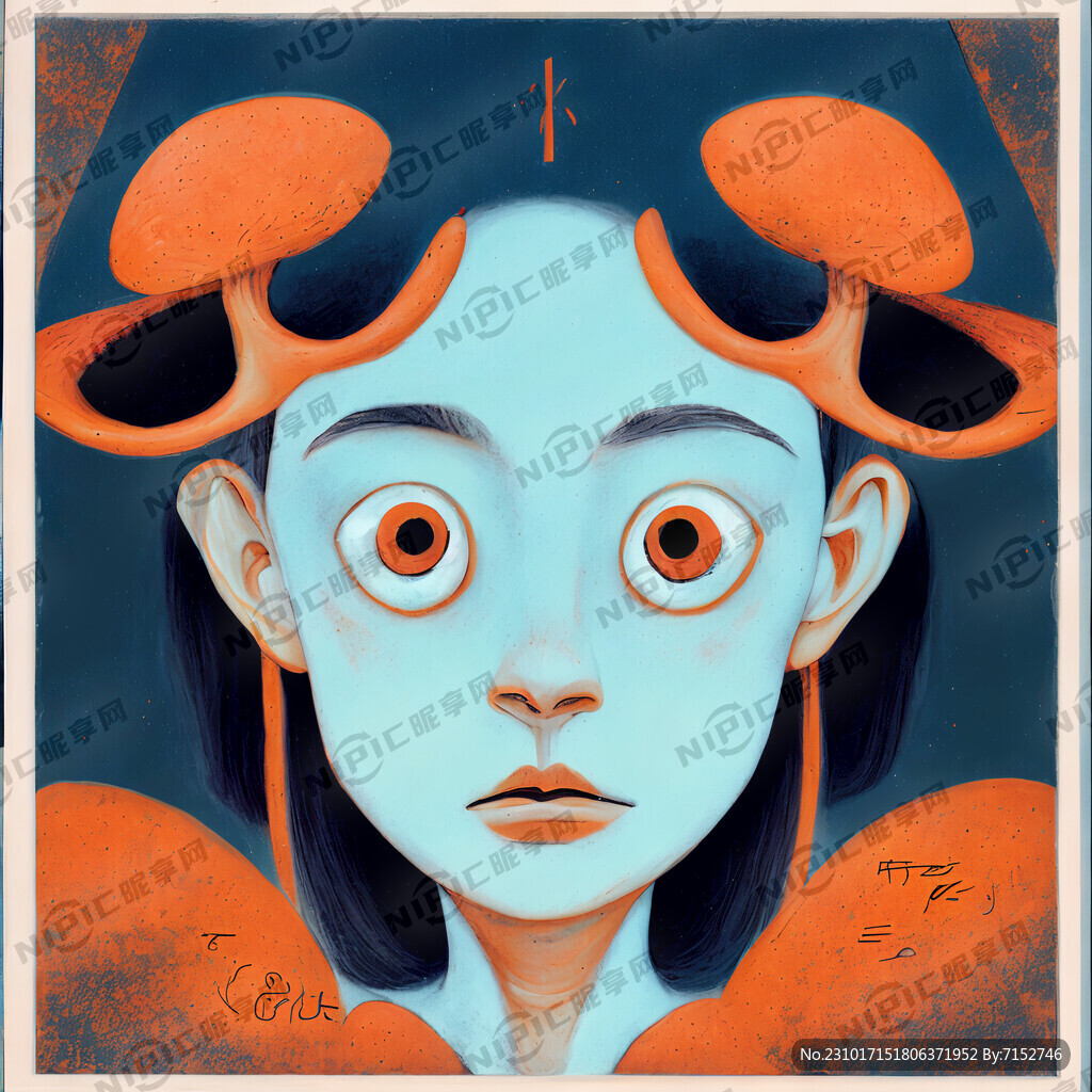 插画 唯美 丁达尔光学效应