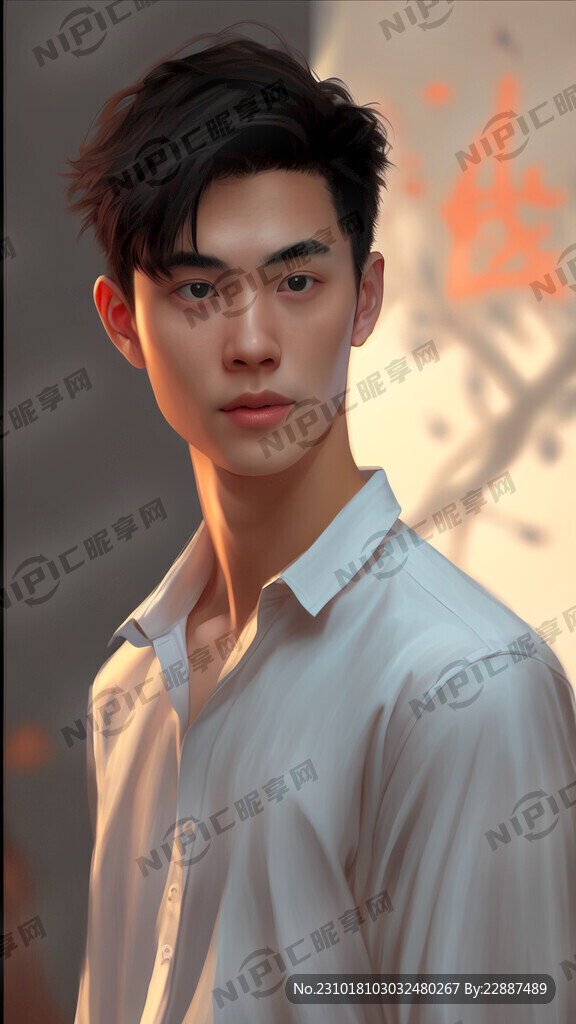 帅气男生