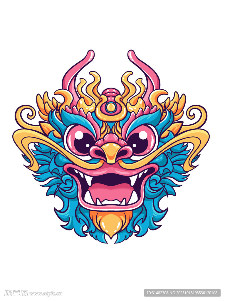 龙年卡通形象