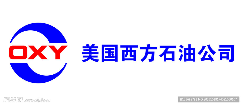 美国西方石油公司矢量logo