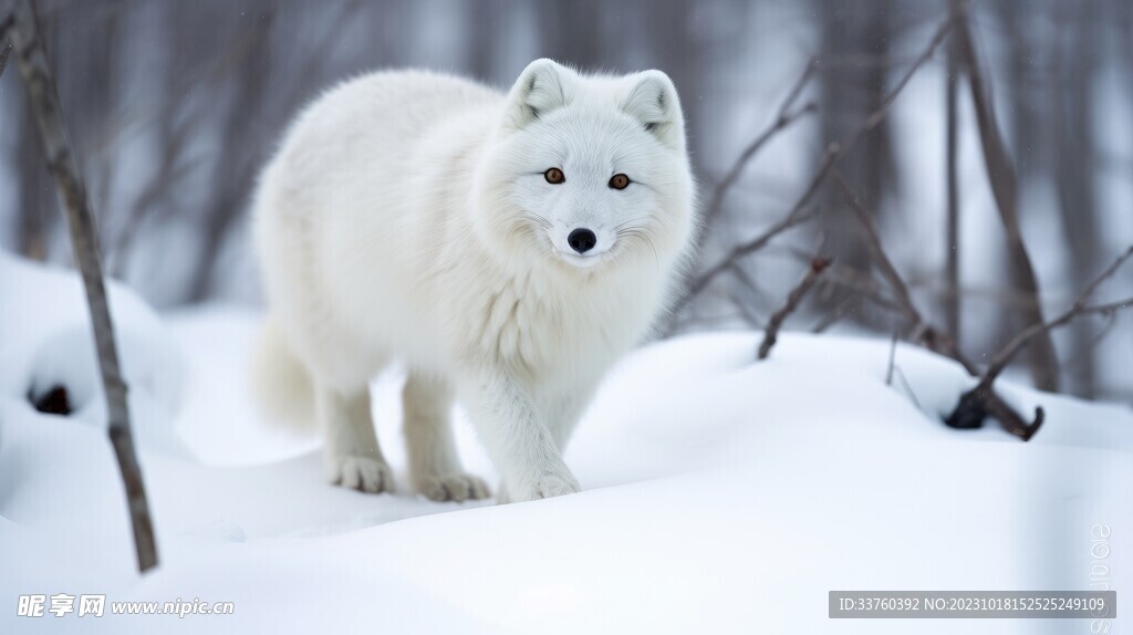 北极白狐