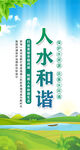 人水和谐展板