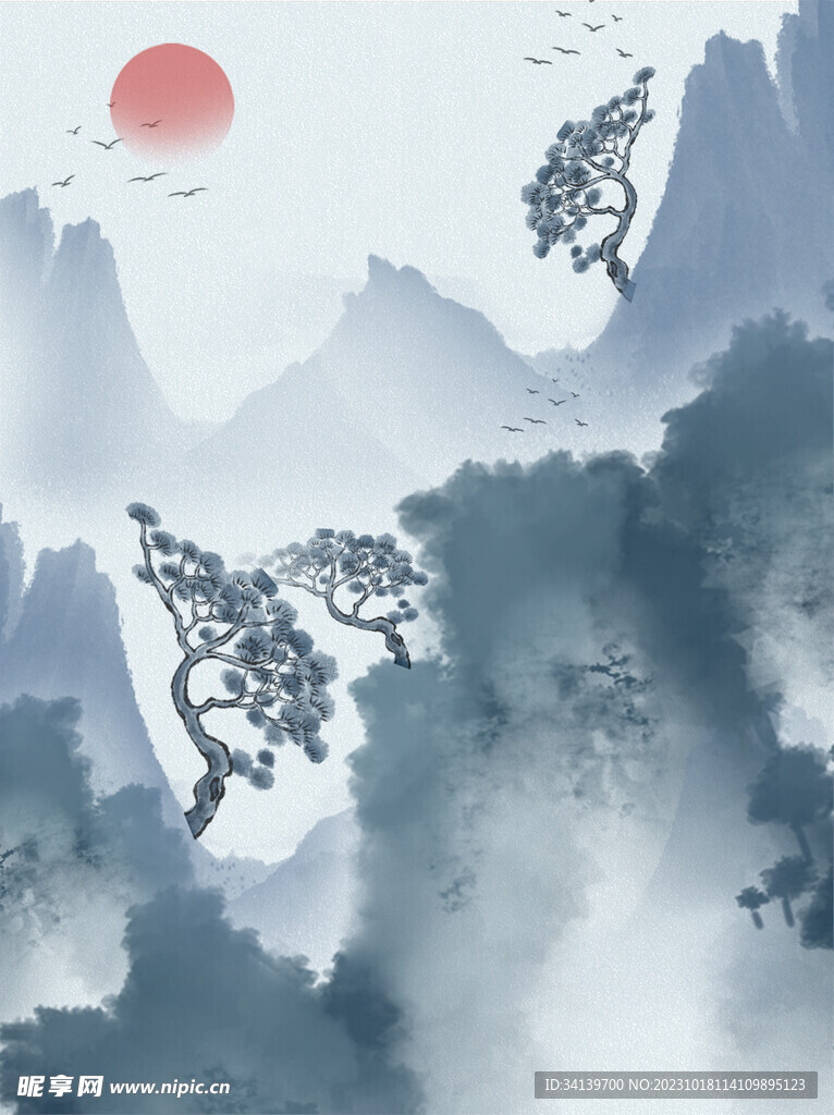 水墨  