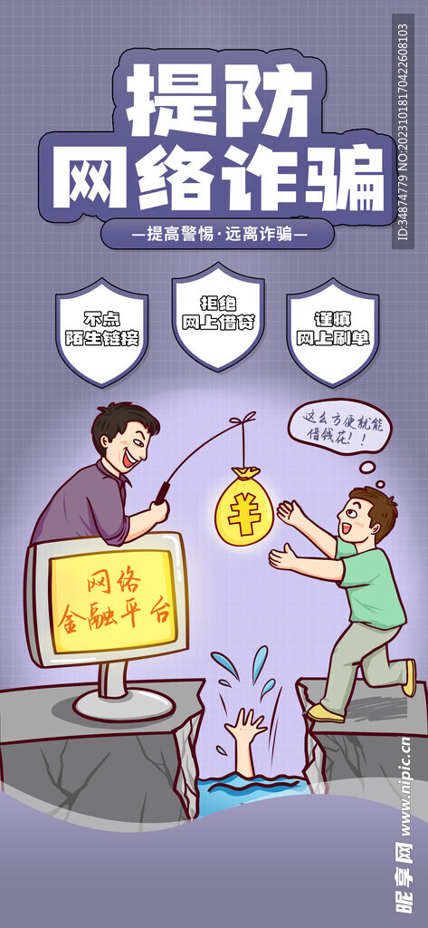 防诈海报