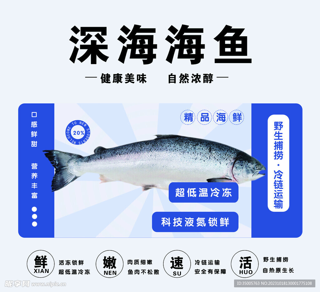 深海三文鱼海报