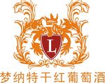 梦纳特干红葡萄酒LOGO