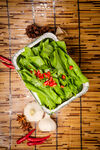 锡纸油麦菜