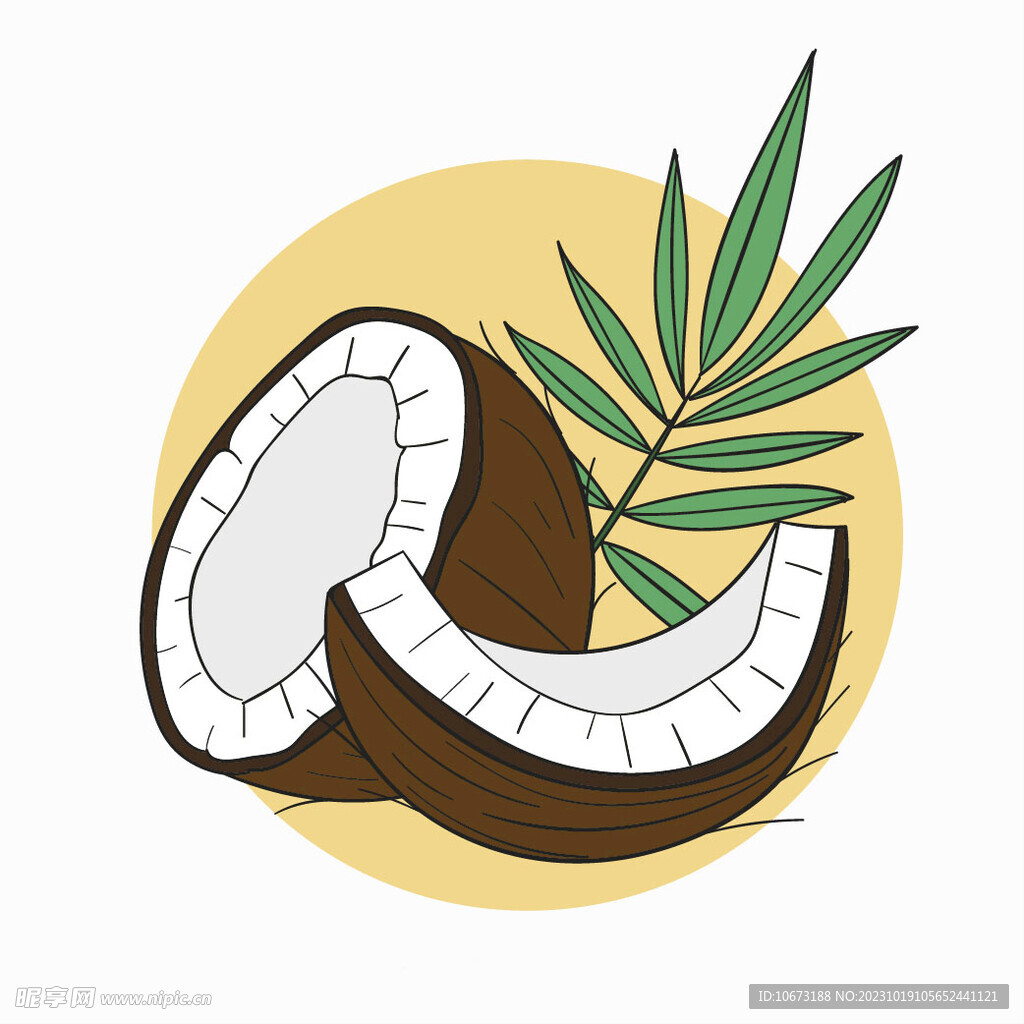 卡通椰子 